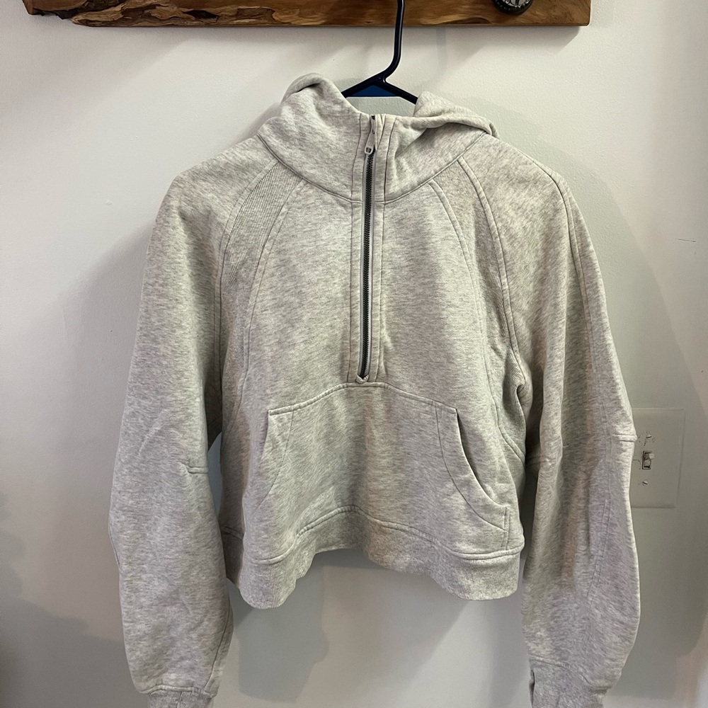 lululemon scuba Heather gray M/L
